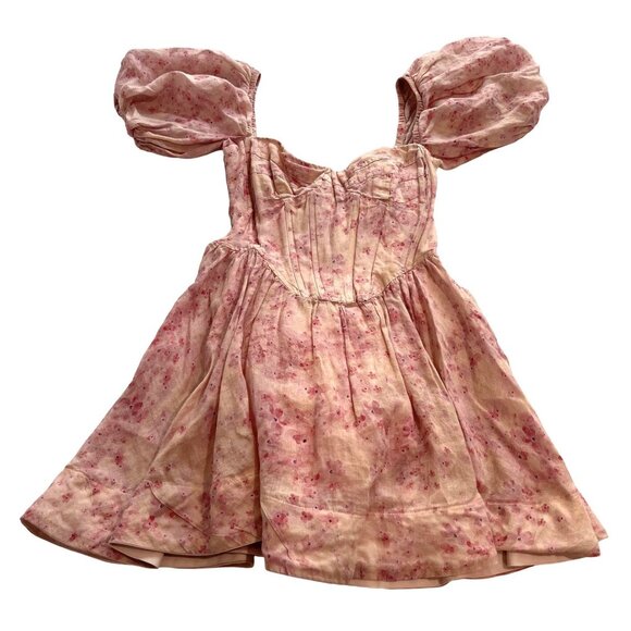 Bardot Dresses & Skirts - Bardot Kiah Corset Mini Dress in Pink Floral